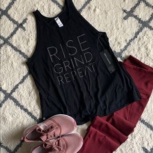 Body Language Rise Grind Repeat Slit Tank Top